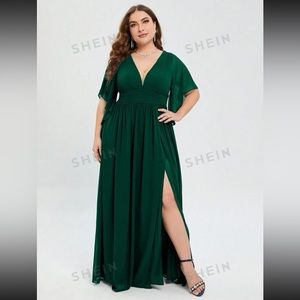 Formal Emerald Green Dress